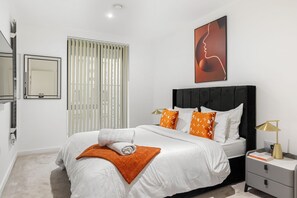 2 chambres, fer et planche à repasser, accès à Internet