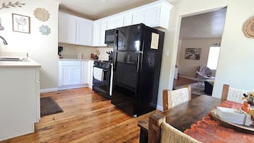 Microwave, oven, stovetop