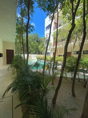 Apartment, 3 Schlafzimmer, barrierefrei, eigener Pool | Garten