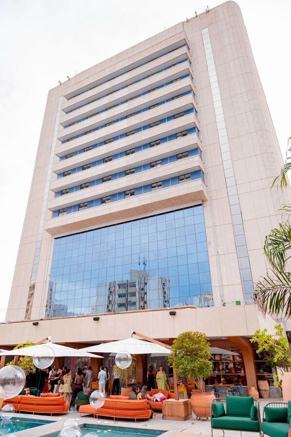 Façade de l’hébergement