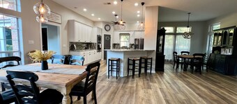 Beautiful Custom 4 bed with pool home with 3 acres. Private spacious backyard.