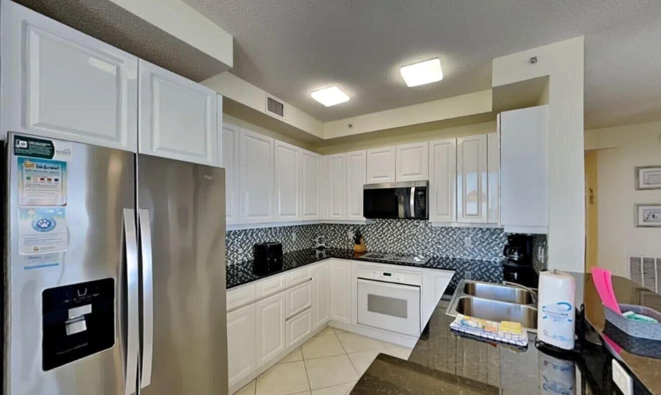 公寓客房, 多張床 (Beach Colony East 12D) | 私人廚房