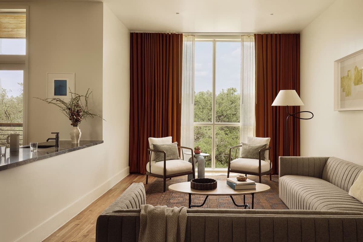 Premium bedding, down comforters, memory foam beds, minibar