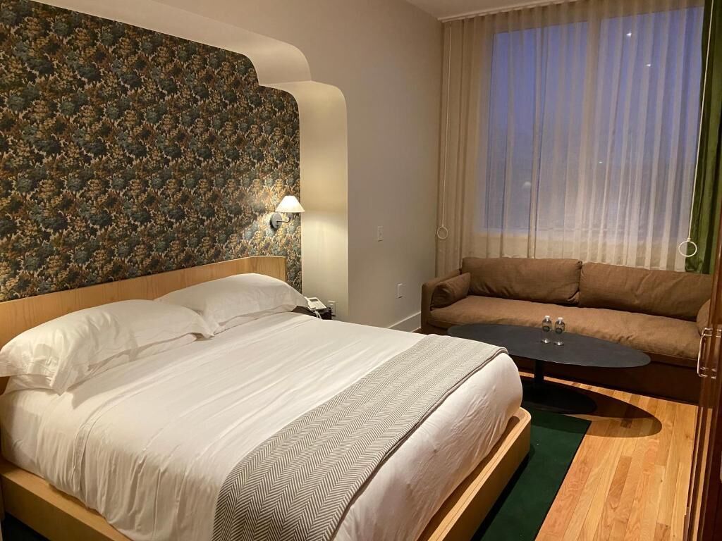 In-room safe, blackout curtains, soundproofing, iron/ironing board