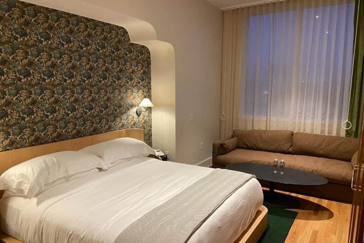 In-room safe, blackout curtains, soundproofing, iron/ironing board