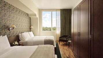 In-room safe, blackout curtains, soundproofing, iron/ironing board