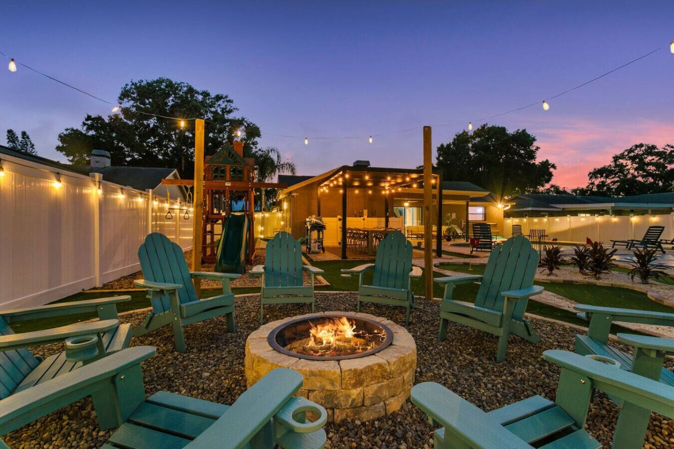 Enceinte de l’hébergement