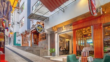 Fachada de la propiedad