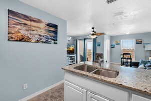 Condo, 1 King Bed with Sofa bed (Gulf Island 232 - Sunset Suite) | Interior