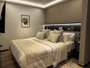 2 bedrooms, iron/ironing board, internet, bed sheets - Elegant Apartment, With Thermo Acoustic Windows Terrario 203 (Armenia)
