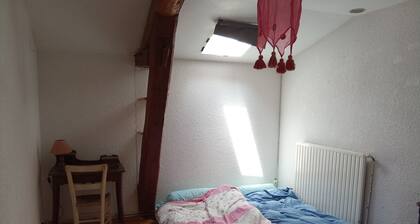 Rustic country house with garden in a village with character