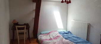 Rustic country house with garden in a village with character