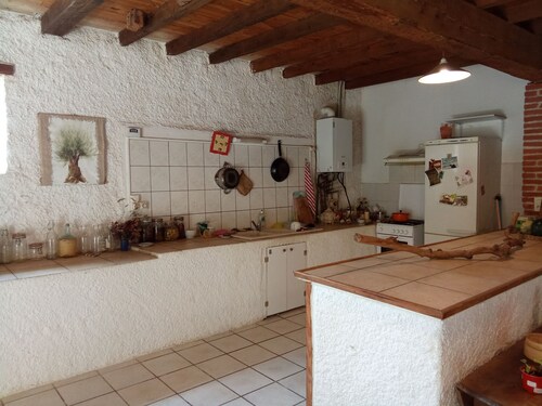 Rustic country house with garden in a village with character