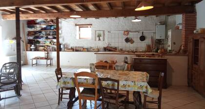 Rustic country house with garden in a village with character