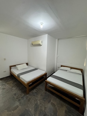 华丽双床房, 阳台 | 笔记本电脑工作区、免费 WiFi
