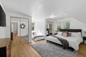 4 habitaciones, wifi gratis y ropa de cama