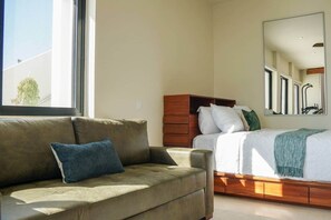 5 chambres, coffres-forts dans les chambres, fer et planche à repasser