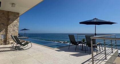 Luxe Oceanfront Casita • Pool• Spa• Secluded Beach