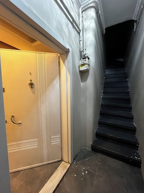 Deluxe-Studio, Terrasse | Flur