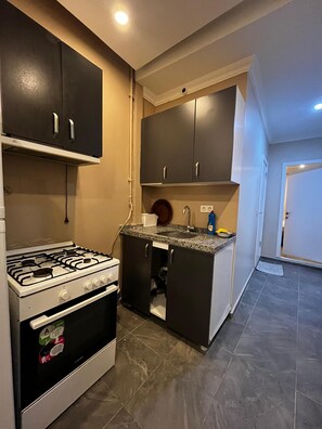 Deluxe Studio, Patio | Private kitchen - White Lotus Suites (İstanbul)