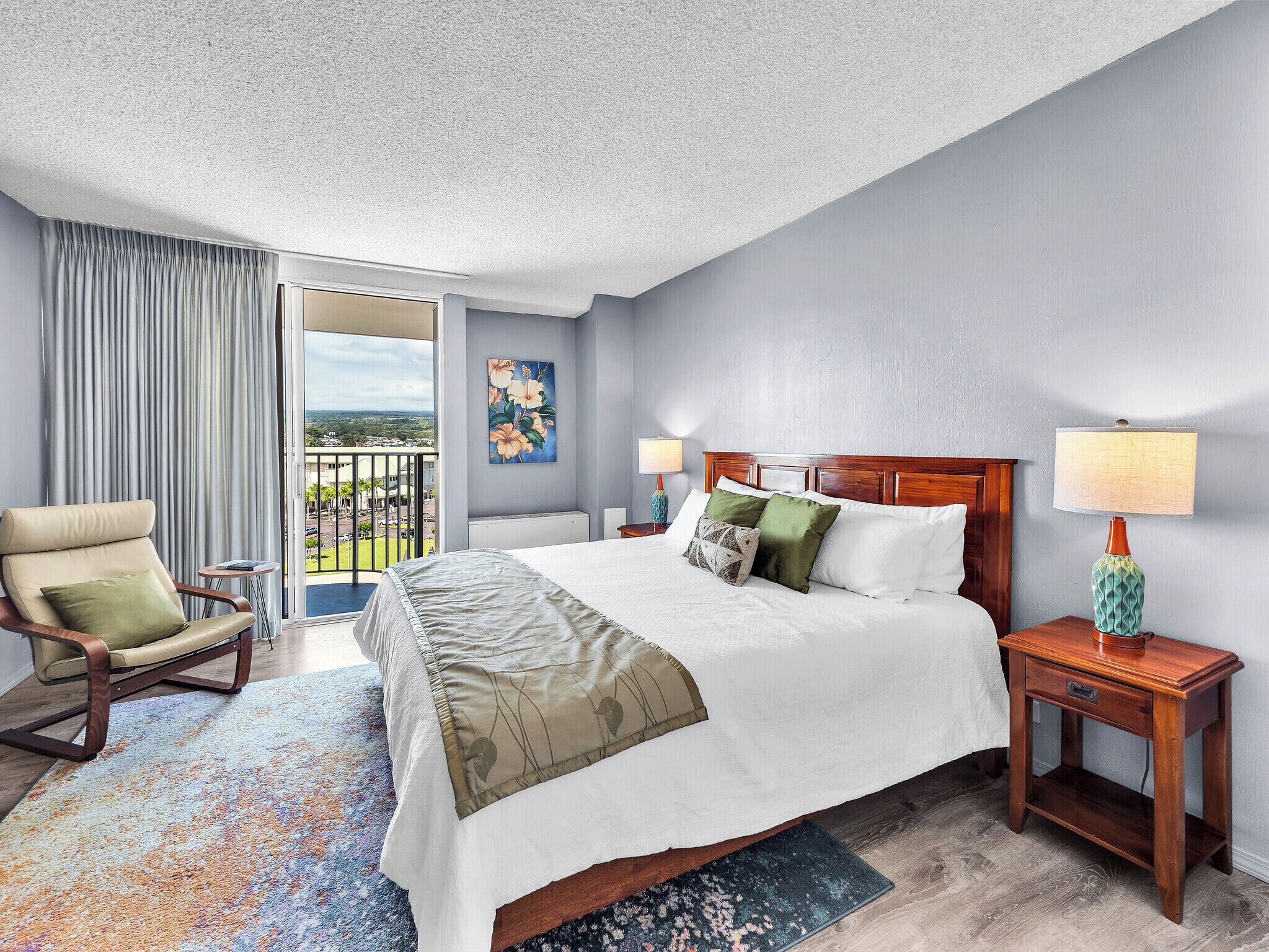 คอนโด, 1 ห้องนอน, วิวภูเขา | เตารีด/โต๊ะรีดผ้า, Wi-Fi ฟรี