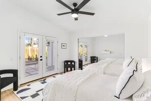 3 bedrooms, iron/ironing board, WiFi, bed sheets