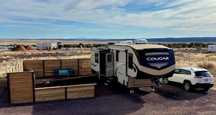 Zion Mountain Glamping Trailer