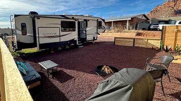 Enceinte de l’hébergement