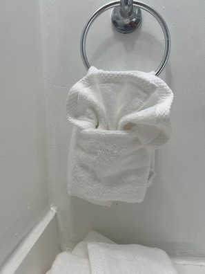 Towels, toilet paper