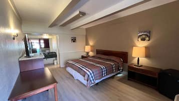 Desk, iron/ironing board, free WiFi, bed sheets