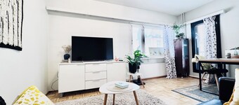 Cozy Home with Artistic Touches