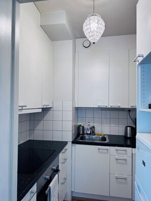 Frigorífic, forn, placa de cuina i rentaplats 