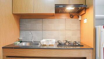 Standard-Apartment | Eigene Küche | Kochgeschirr/Geschirr/Besteck