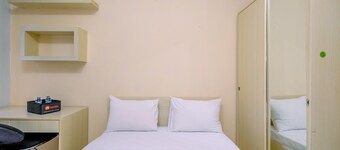 Simple And Cozy Living Studio At Dramaga Tower Apartment