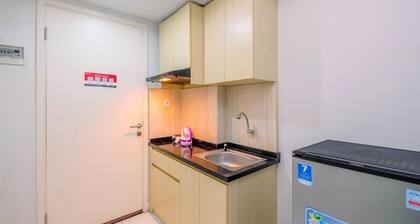 Simple And Cozy Living Studio At Dramaga Tower Apartment