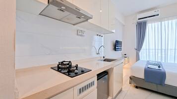 Departamento estándar | Cocina privada | Utensilios de cocina