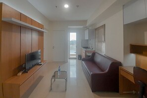 Living area - Simple And Homey 2Br At Parahyangan Residence Apartment (Bandung)