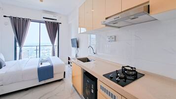 Apartamento estándar | Cocina privada | Utensilios de cocina