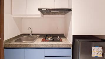 Apartamento estándar | Cocina privada | Utensilios de cocina