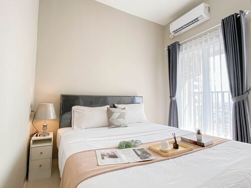 Soft Grey 1Br At Royal Sentul Park Apartment