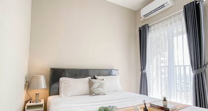 Soft Grey 1Br At Royal Sentul Park Apartment