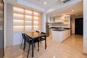 Standard-huoneisto | Ruokailu omassa huoneessa