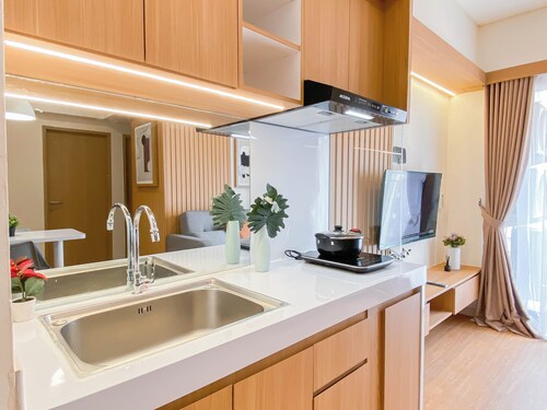 Scandinavian Minimalist 2Br At Meikarta Apartment