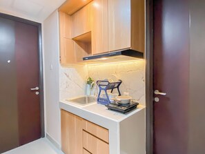 公寓 | 私人厨房 | 冰箱、炉灶、厨具/餐具