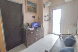 Apartment | Living area - Brown Accent 1Br At Tamansari Prospero Sidoarjo Apartment (Sidoarjo)