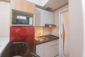 公寓 | 私人厨房 | 冰箱、炉灶、厨具/餐具