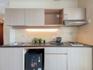 公寓 | 私人廚房 | 電冰箱、爐台、鍋具/餐盤/廚房用品