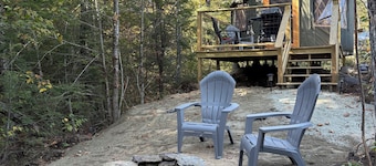 Yurt Oasis in the woods of Hinsdale, NH