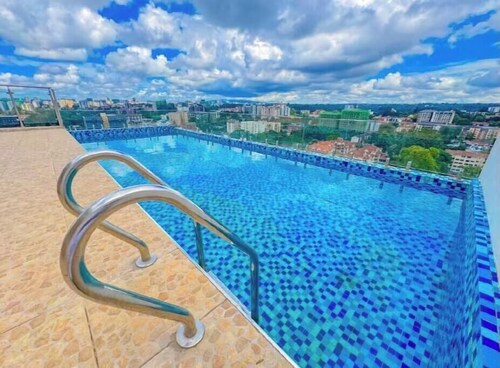 Stylish Apartment with a pool
