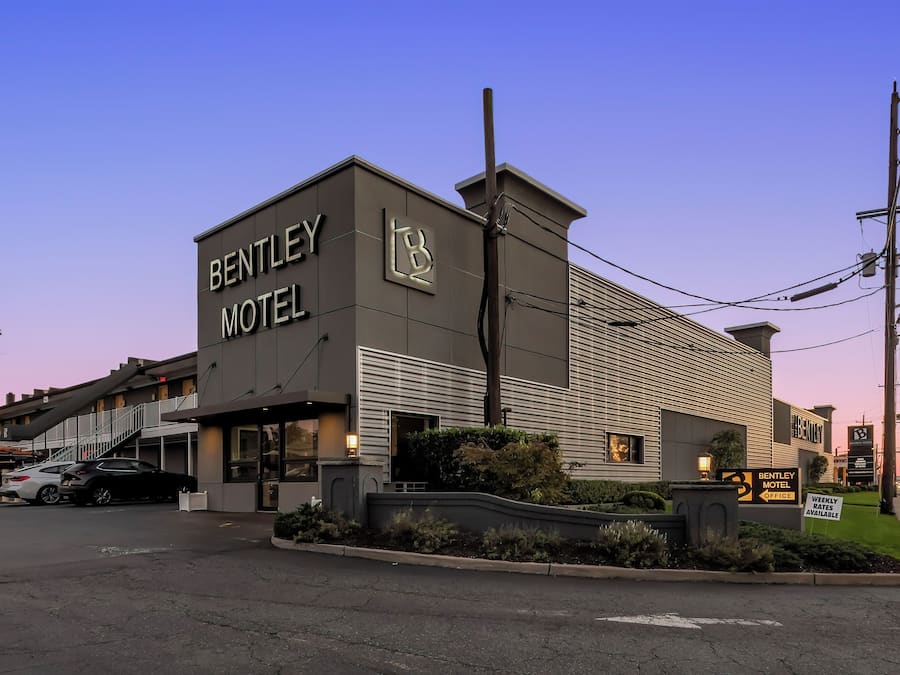 Fachada de la propiedad